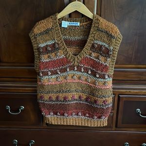 V-neck pullovers sweater vest